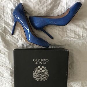 Vince Camuto Blue Heels